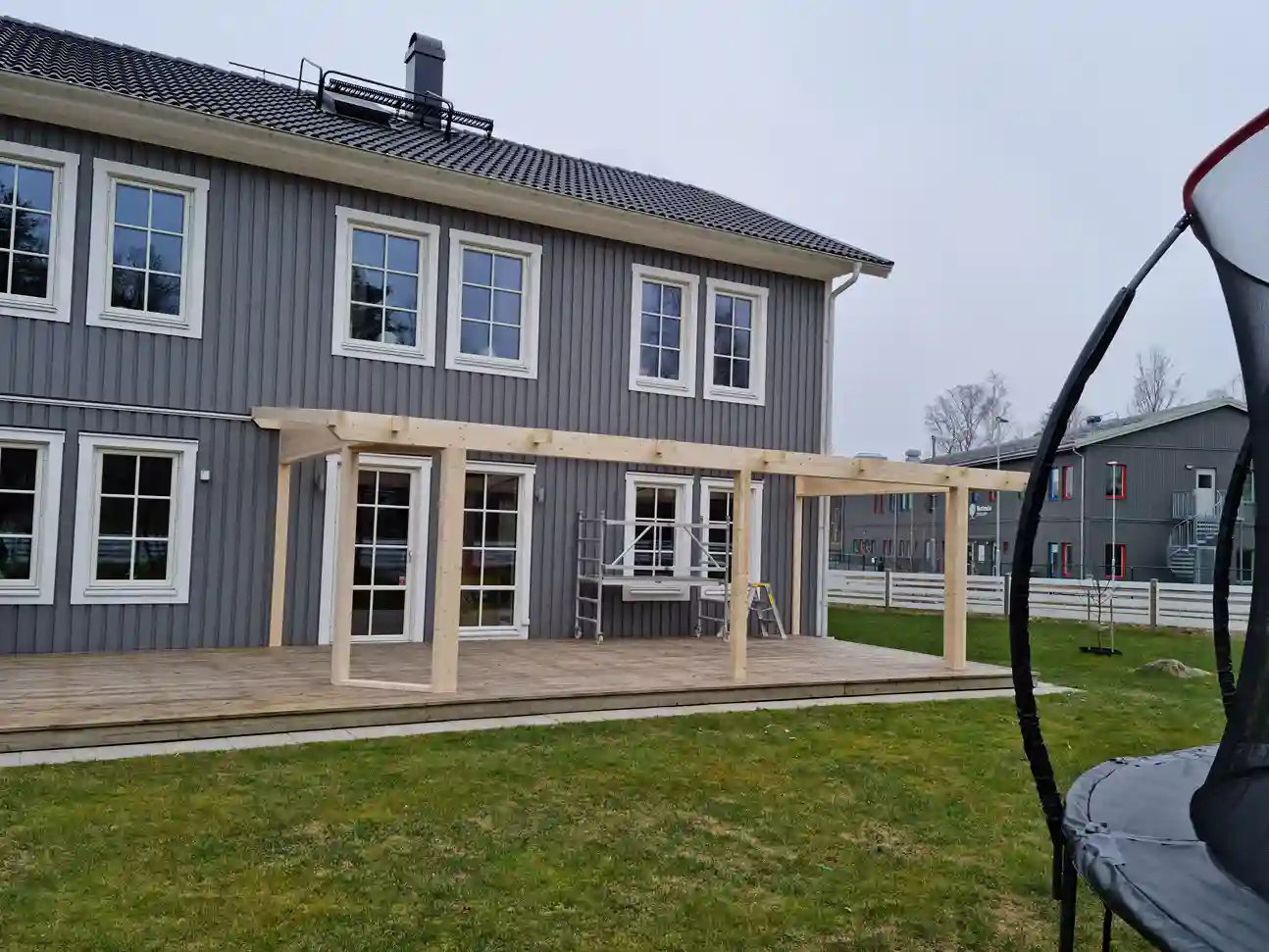 Nybyggnation av uterum bild 2