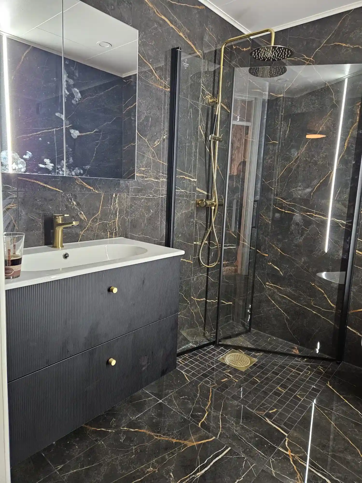 Totalrenovering av badrumm